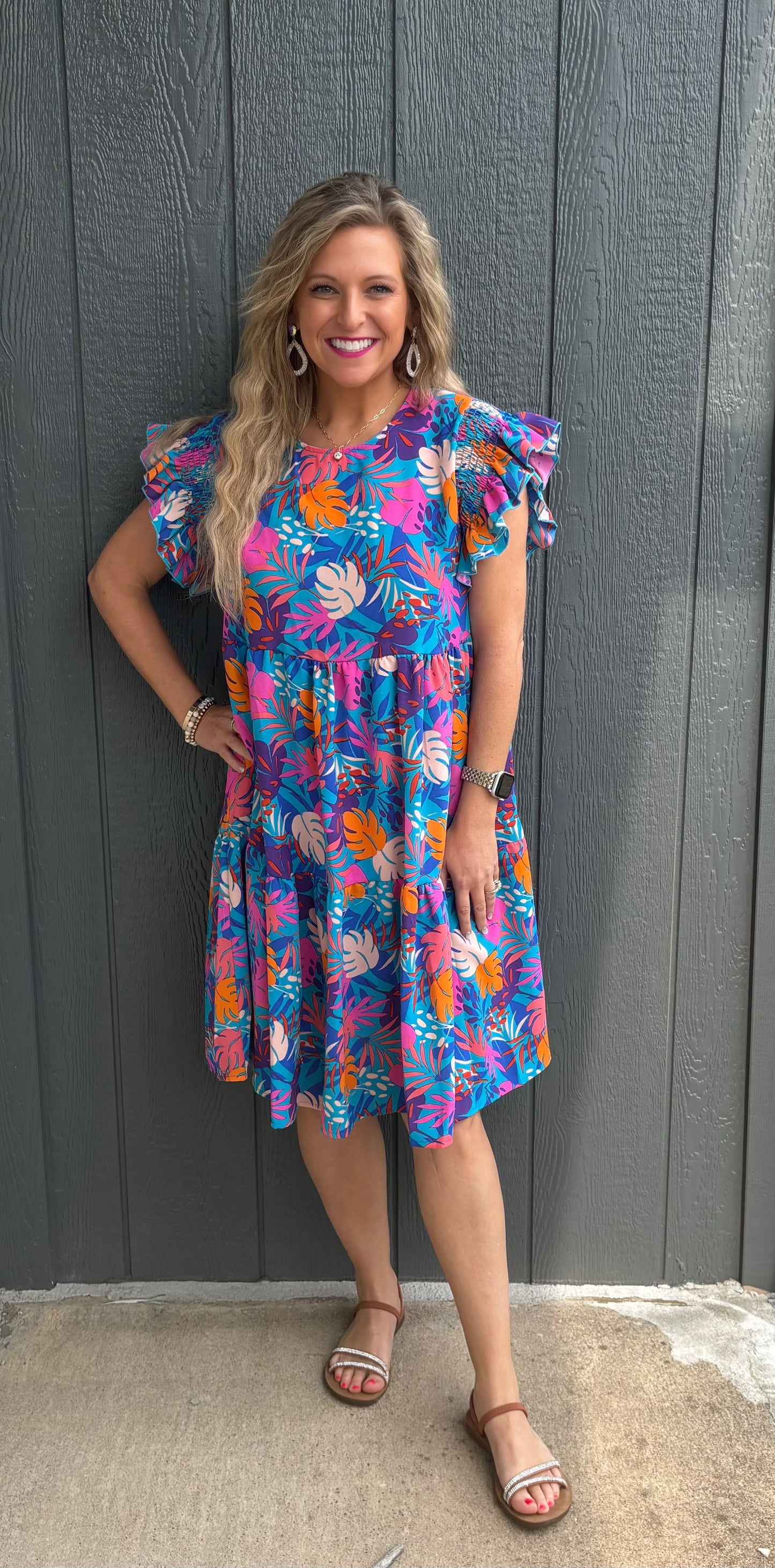 Make Your Entrance Dress • Multi Colored
