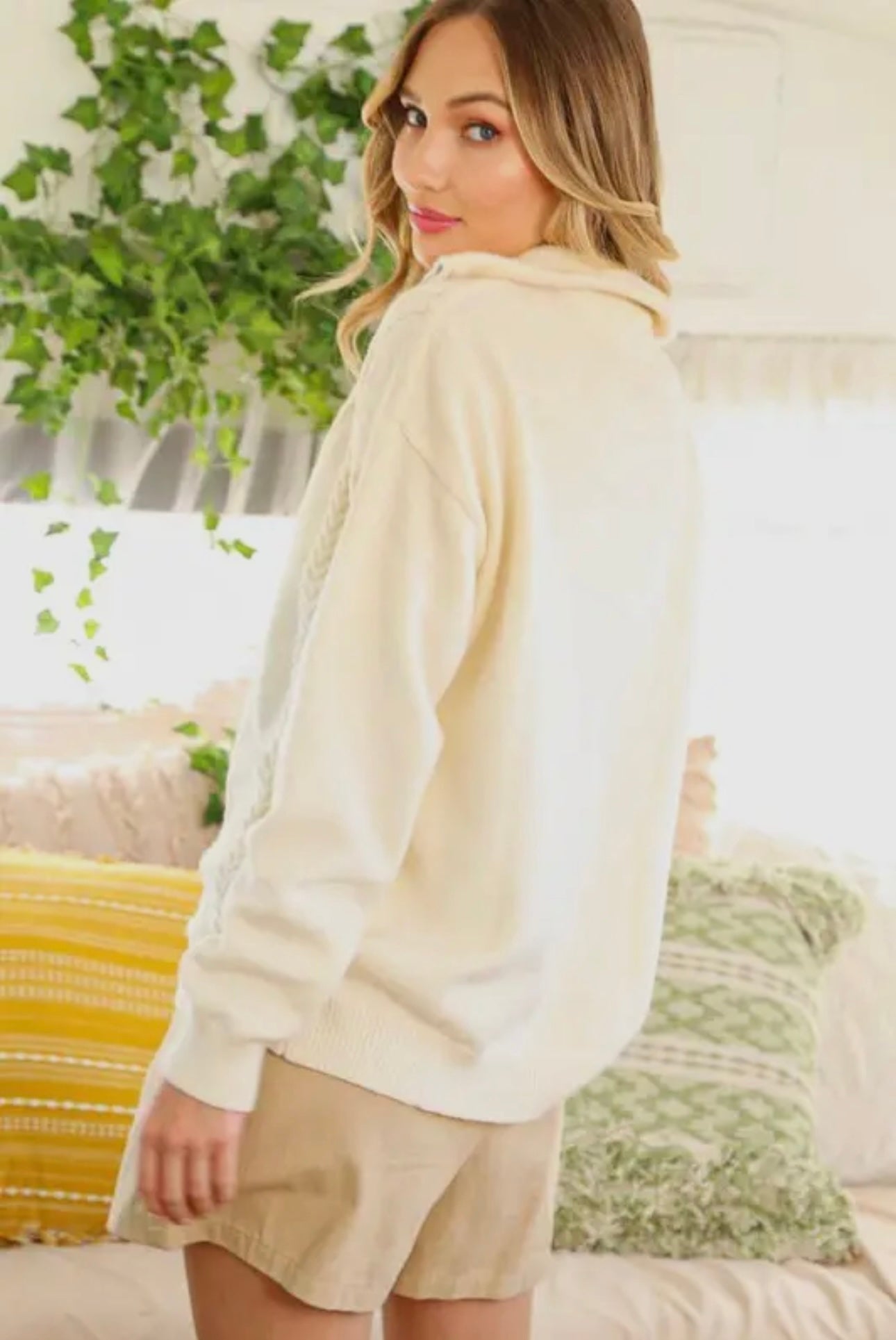 Tinley Textured Quarter Zip