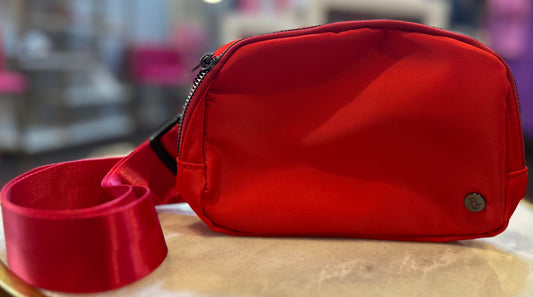 Hello Babe! Crossbody Bag Red