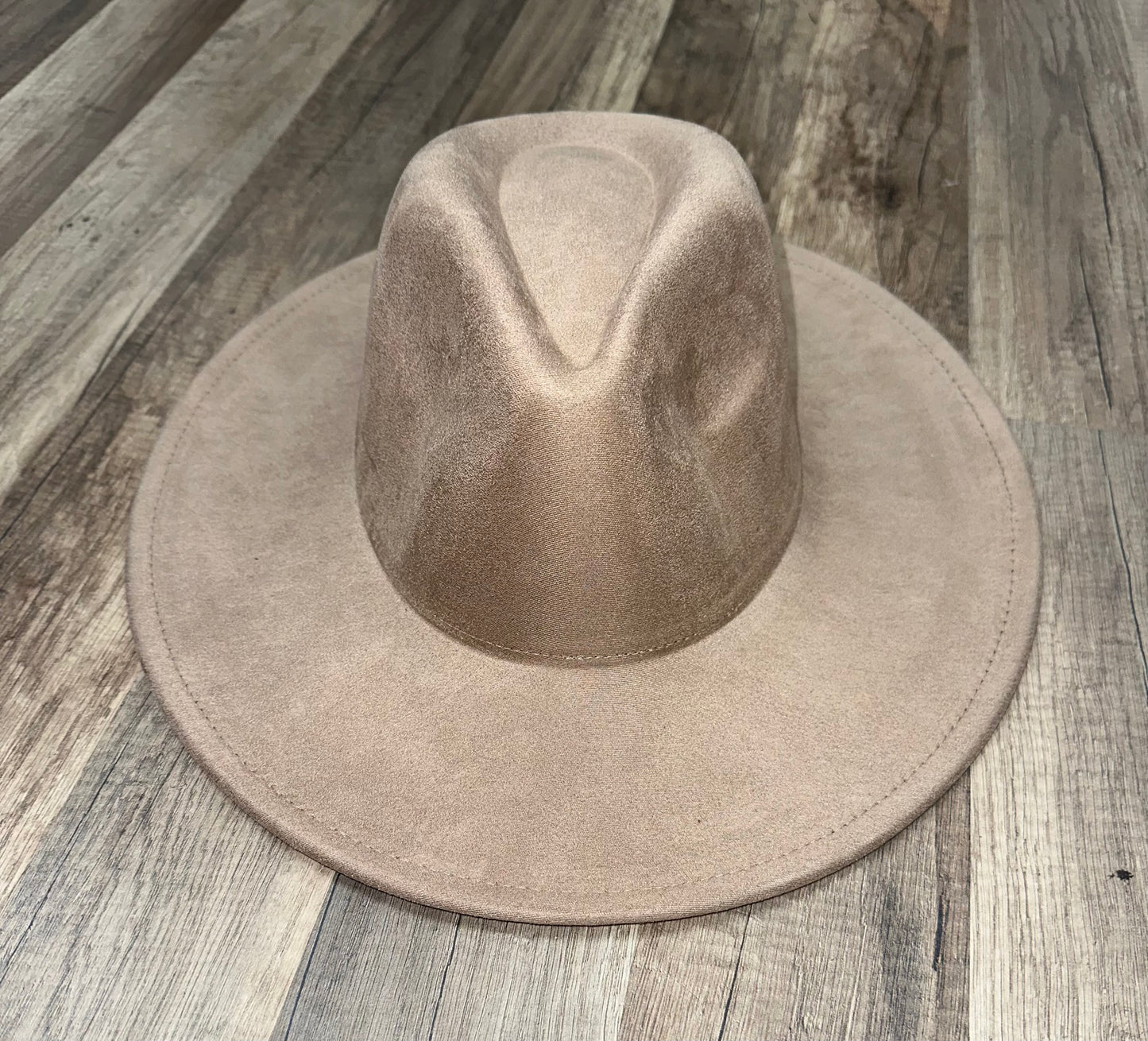 Wide Brim Hat Beige