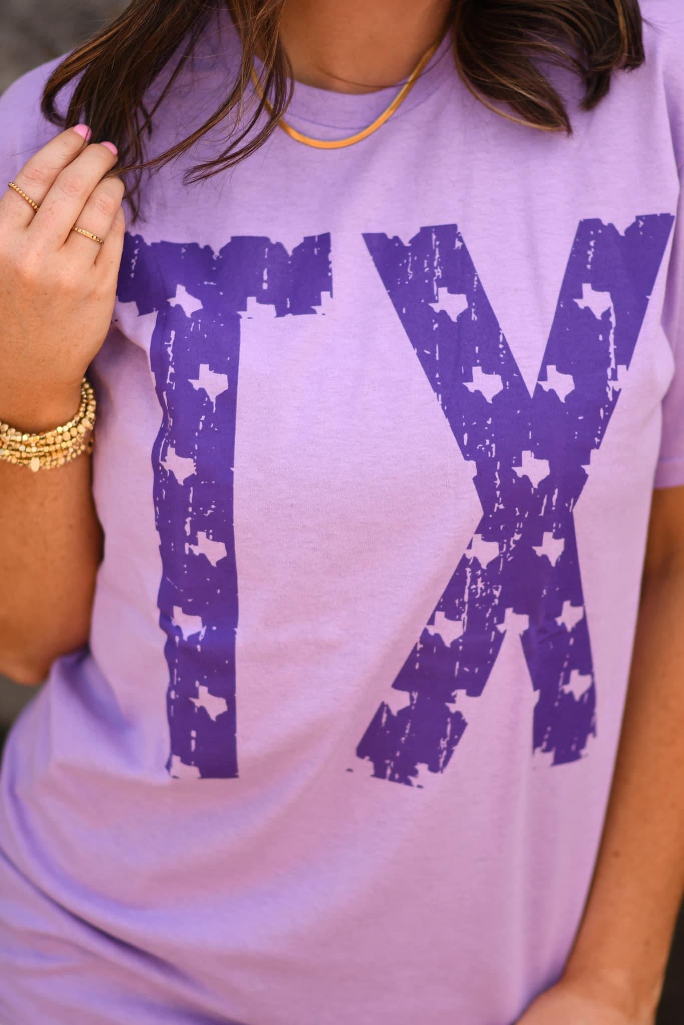 Texas Tee • Purple