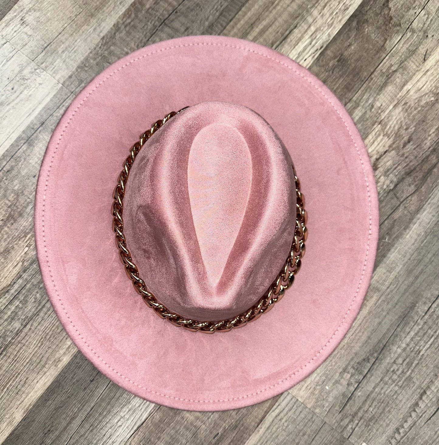 Wide Brim Hat Blush