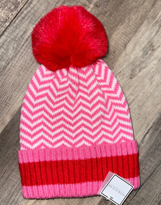 Olivia Beanie Pink