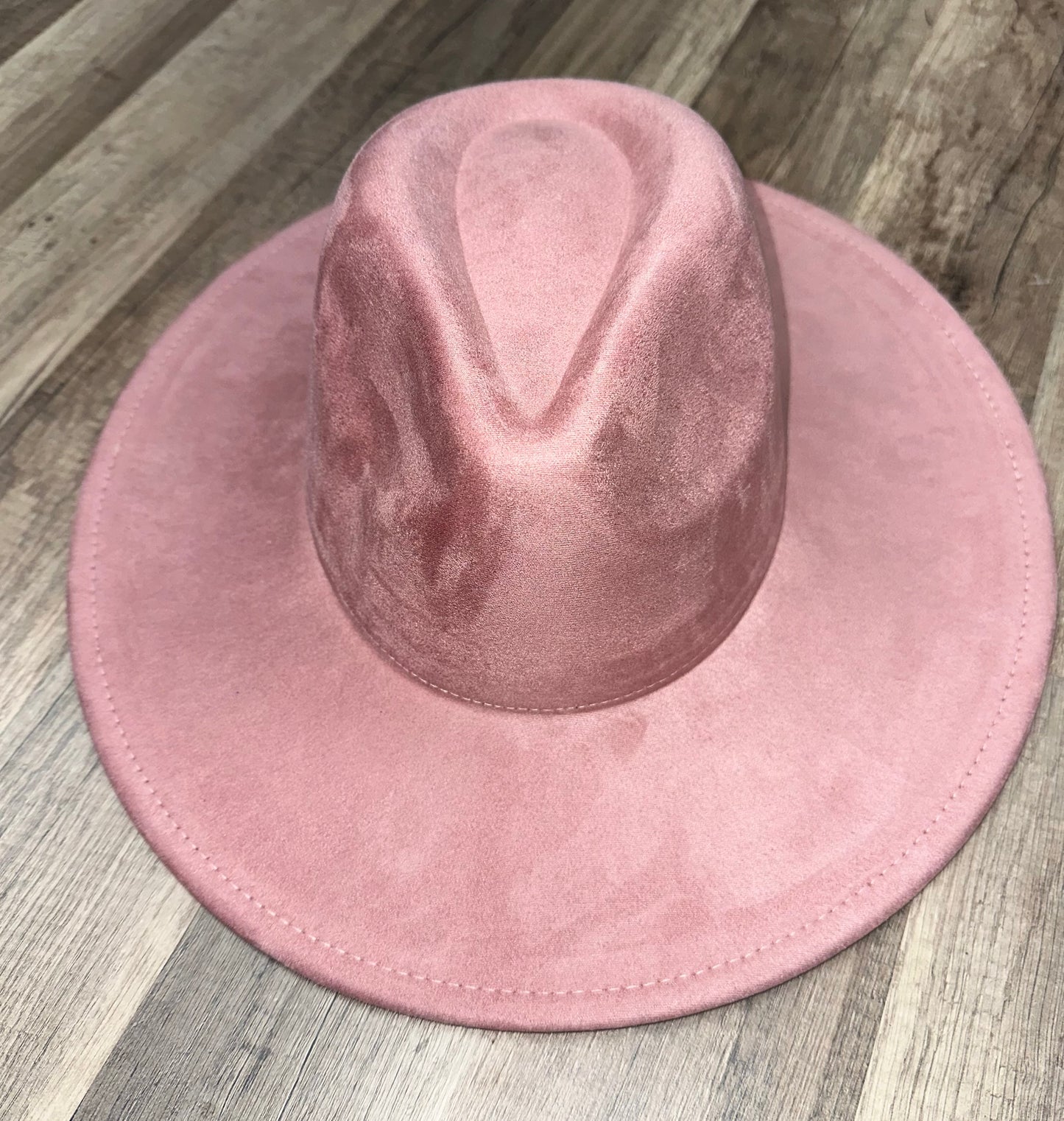 Wide Brim Hat Blush