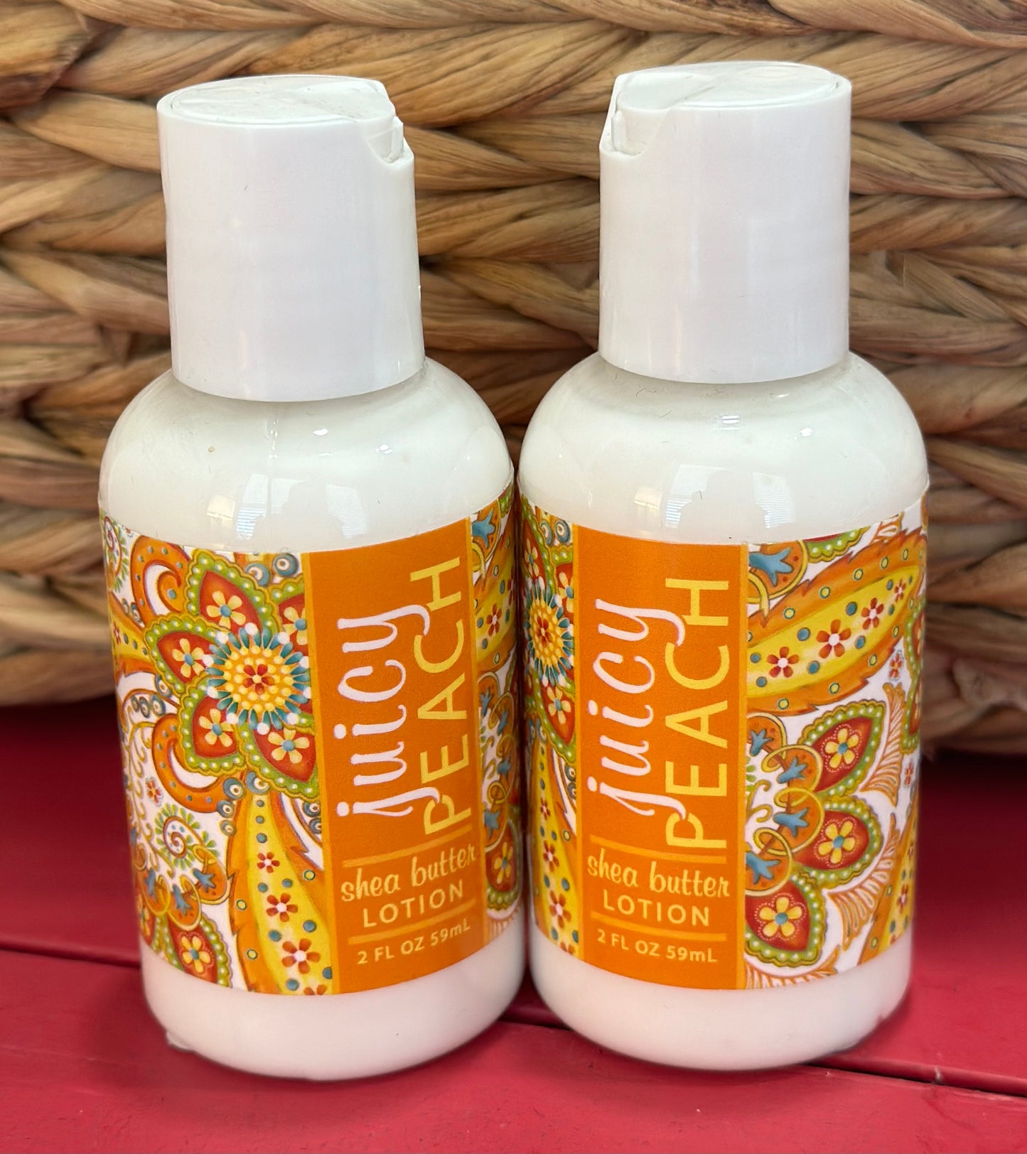 Juicy Peach Hand Lotion- Travel