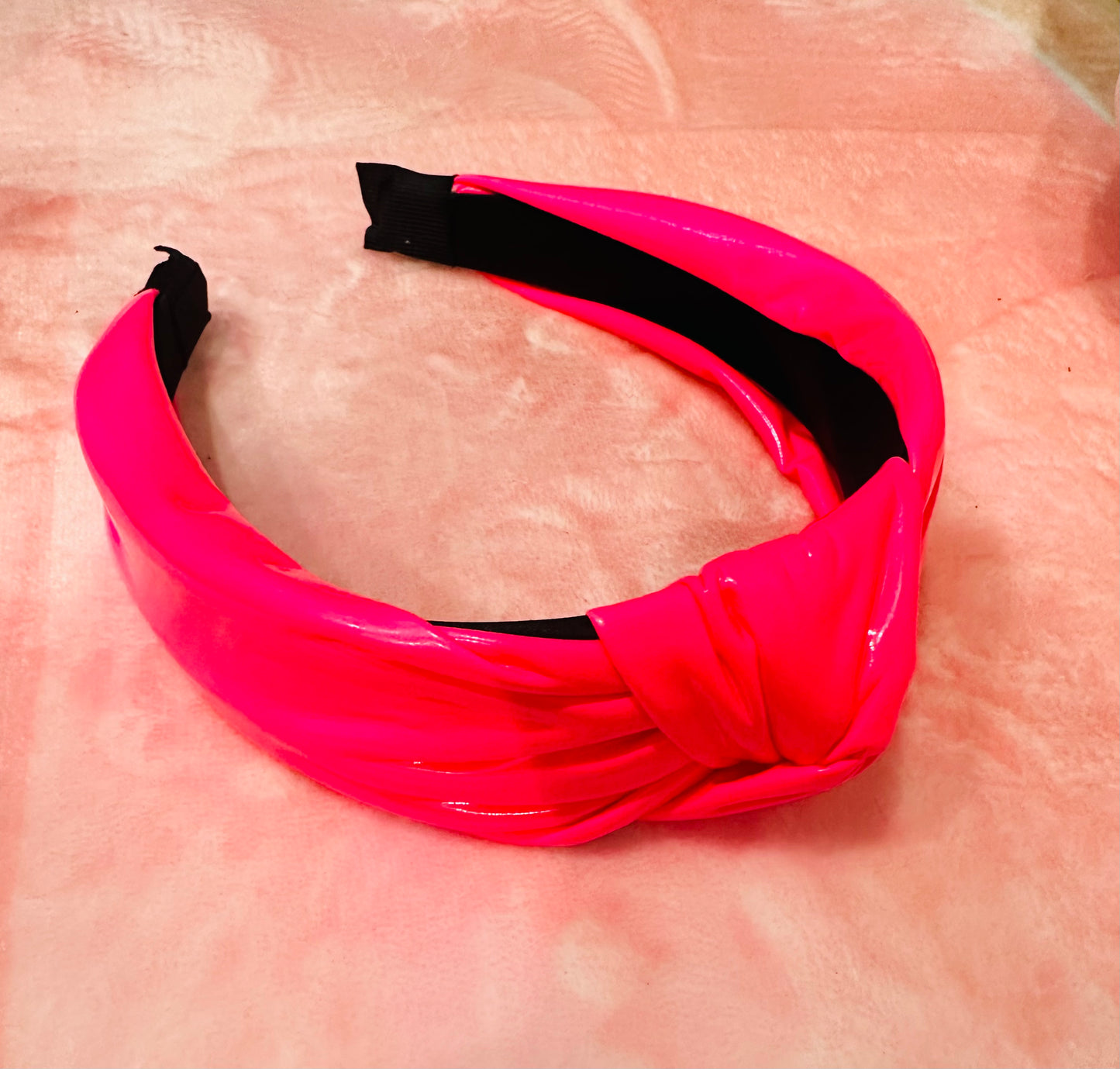 Neon Leather Headband