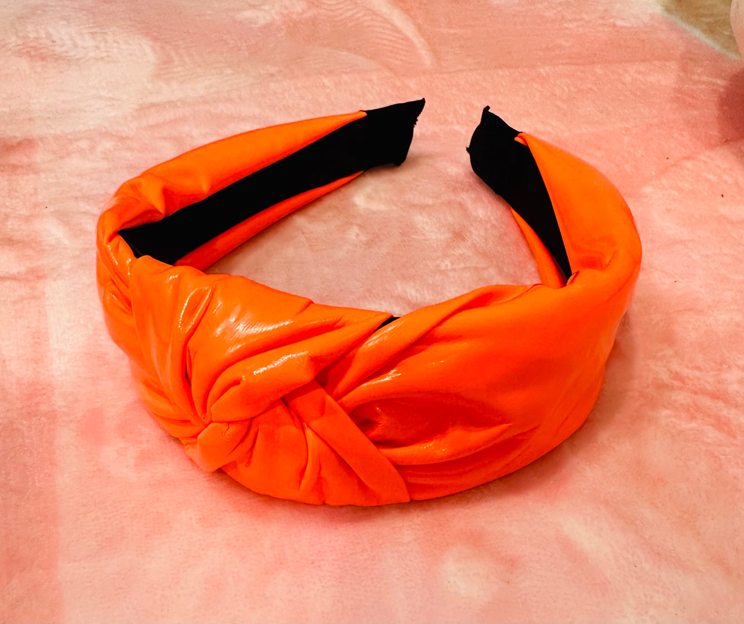 Neon Leather Headband