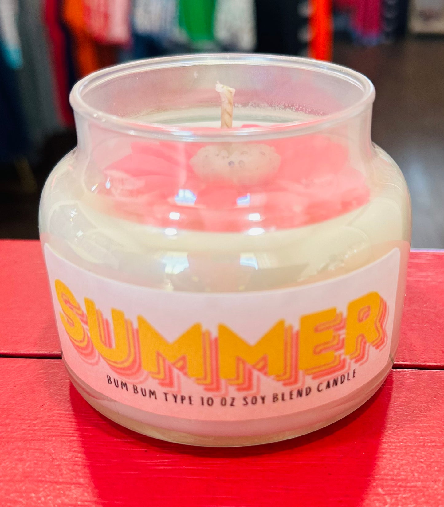 Summer Flower Candle