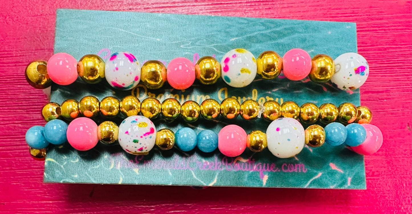 Bubble Stackable Bracelets