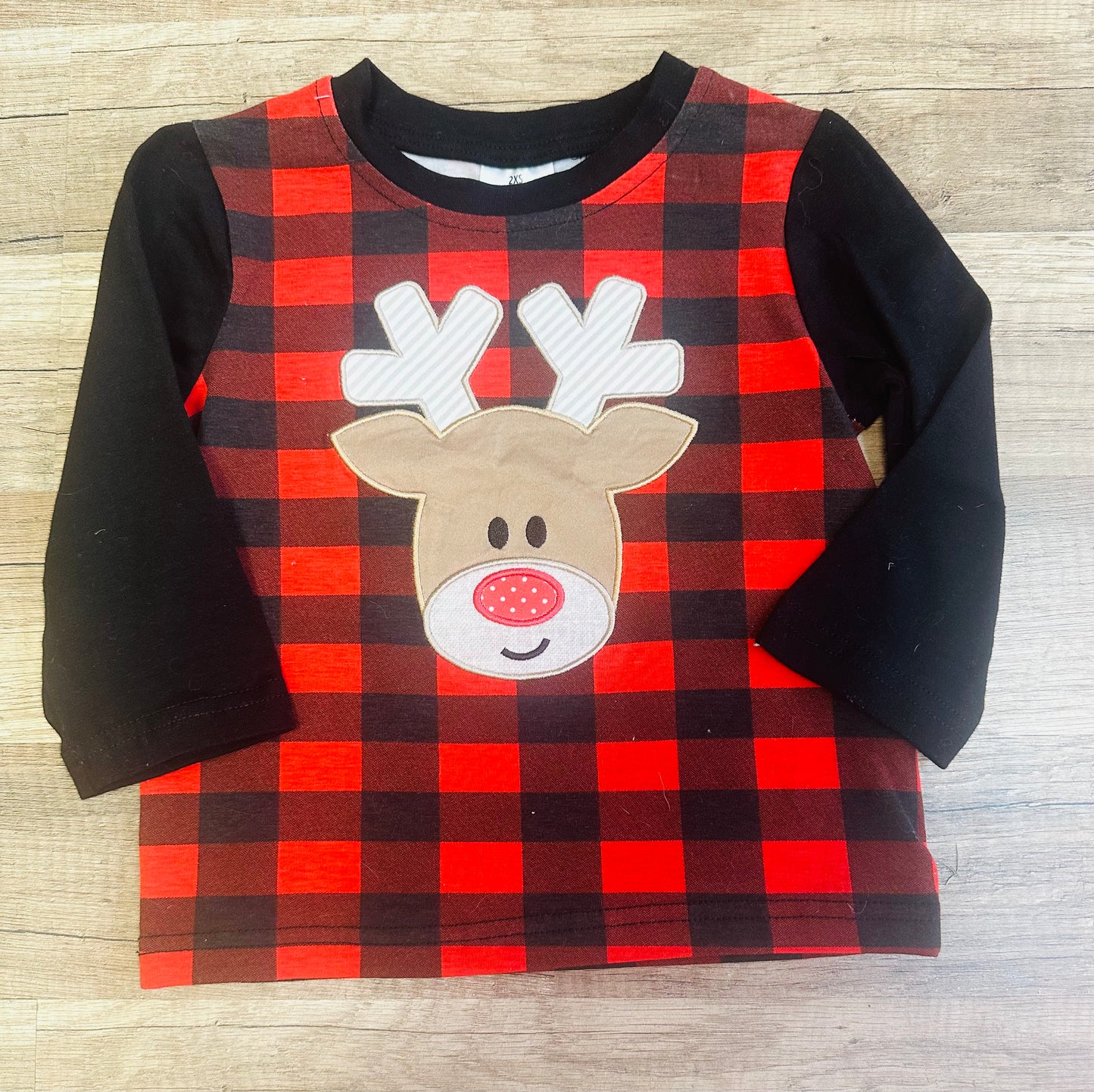 Long Sleeve Reindeer Shirt