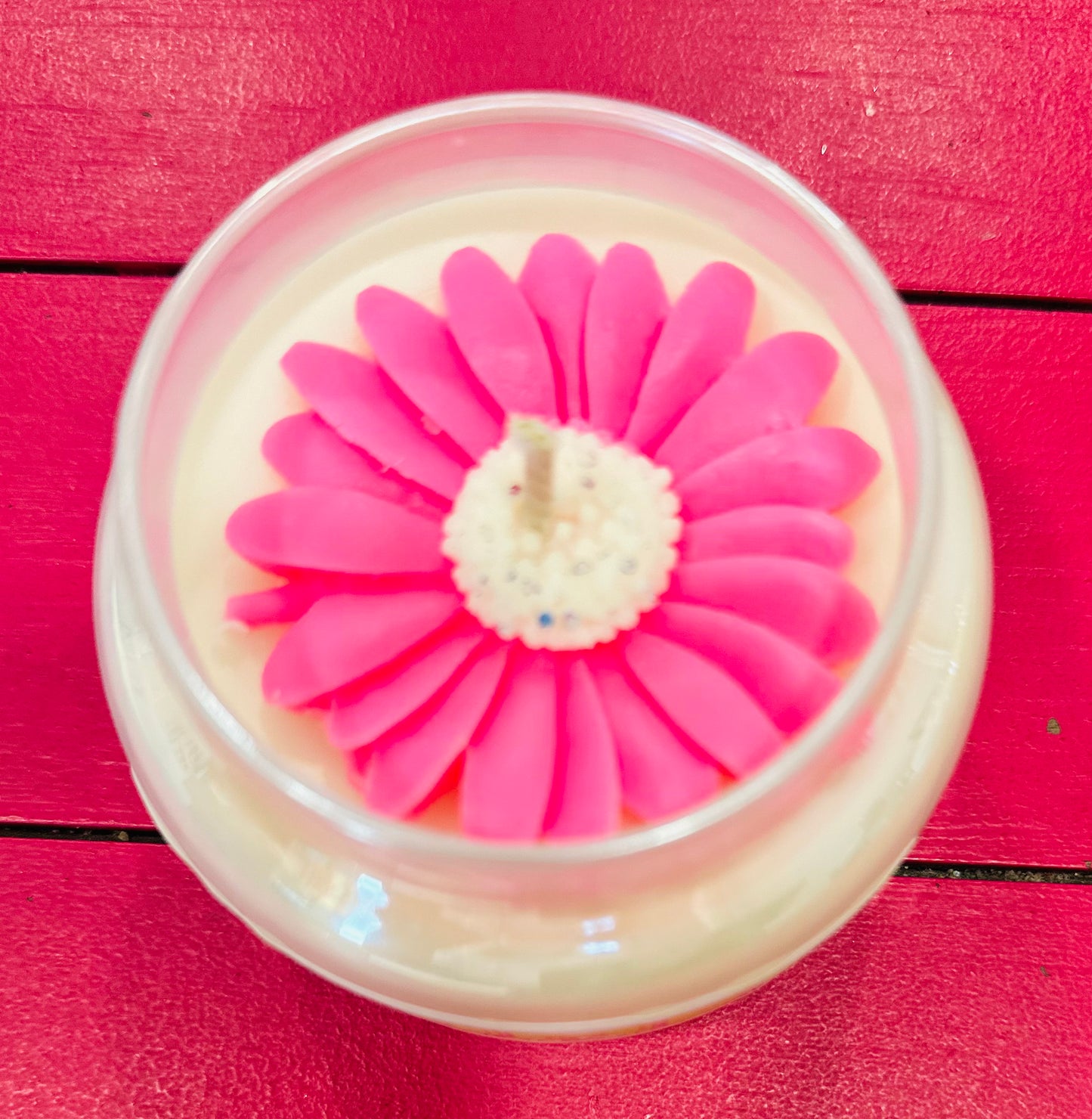 Summer Flower Candle