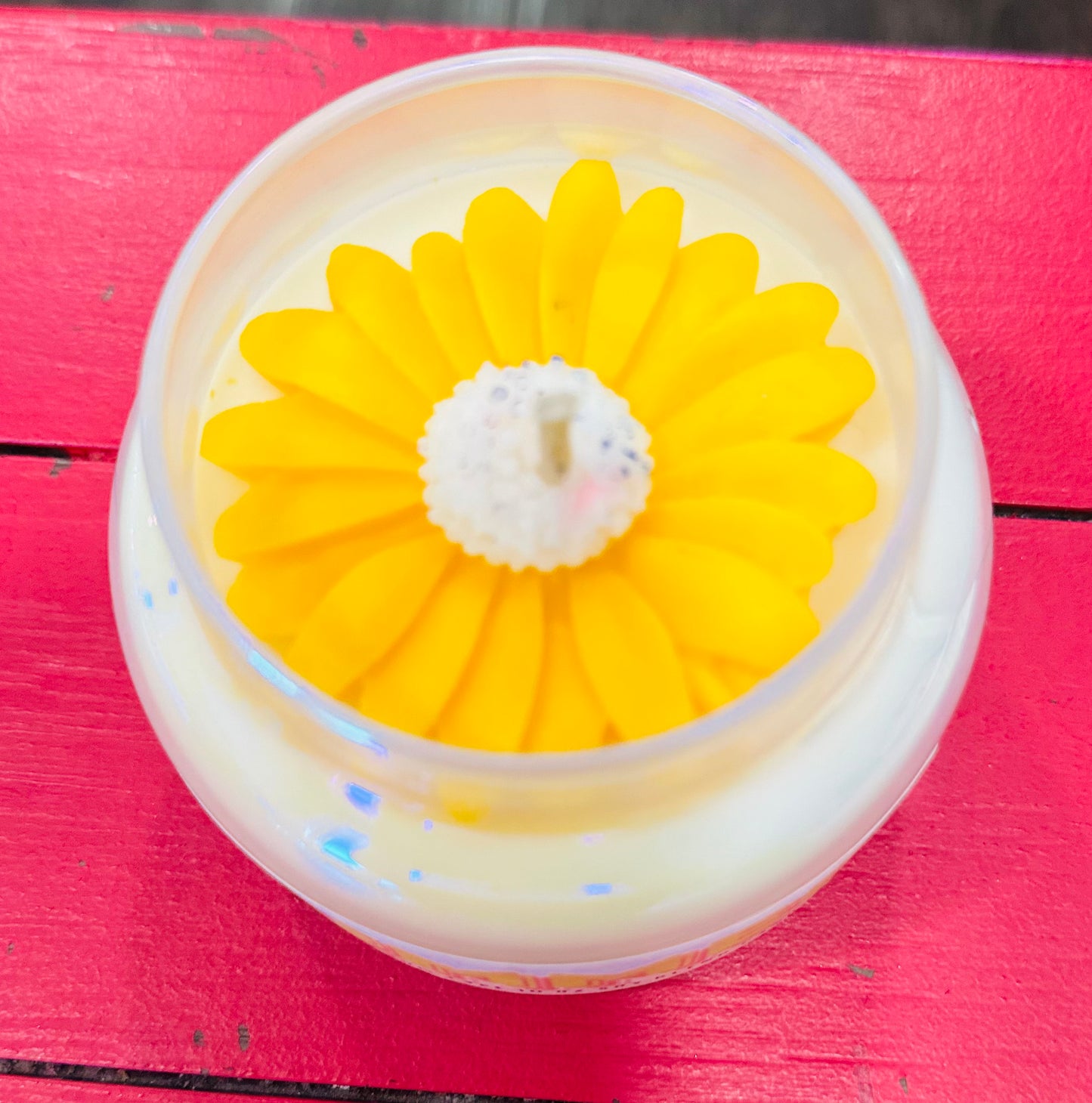 Summer Flower Candle