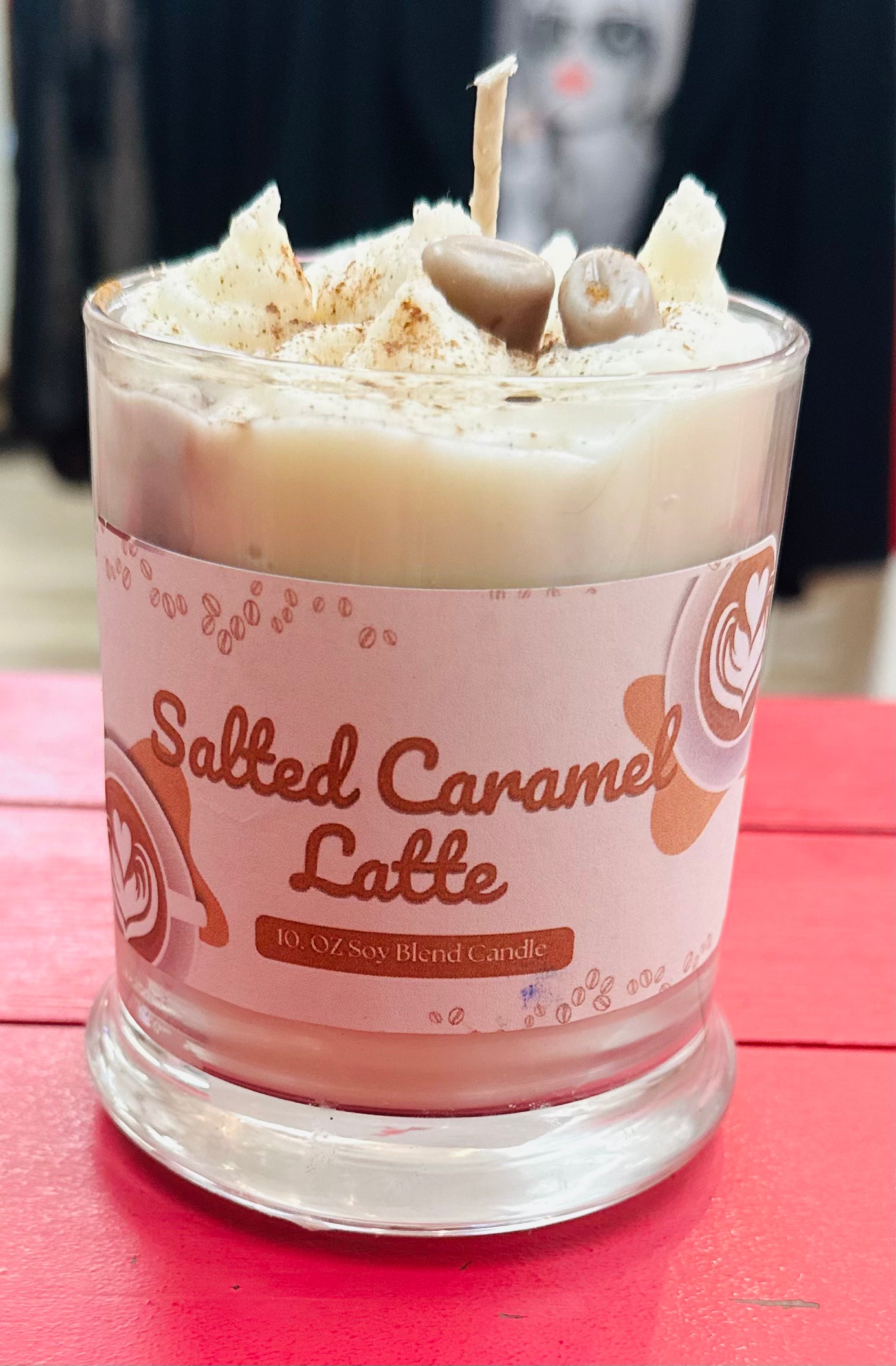 Salted Caramel Latte Candle