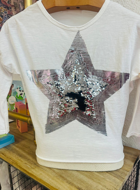 Sequin Star Tee