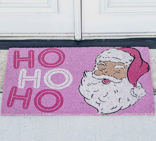 Ho Ho Ho Santa Coir Doormat