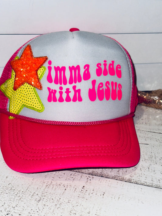 Imma Side With Jesus Hat