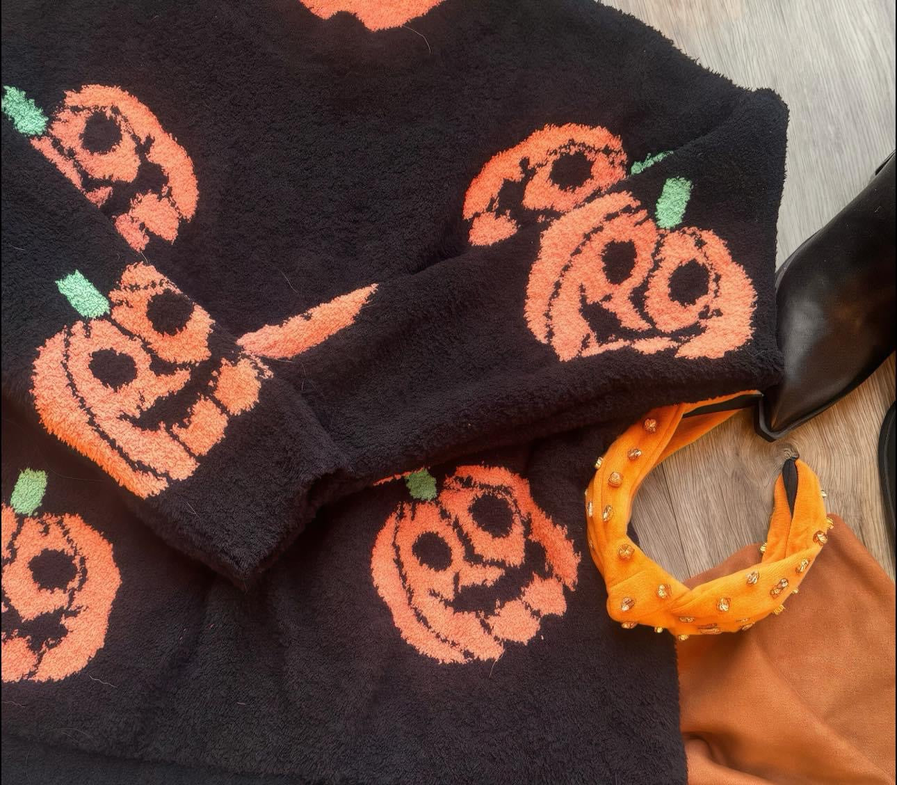 Cloud Soft Pumpkin Sweater