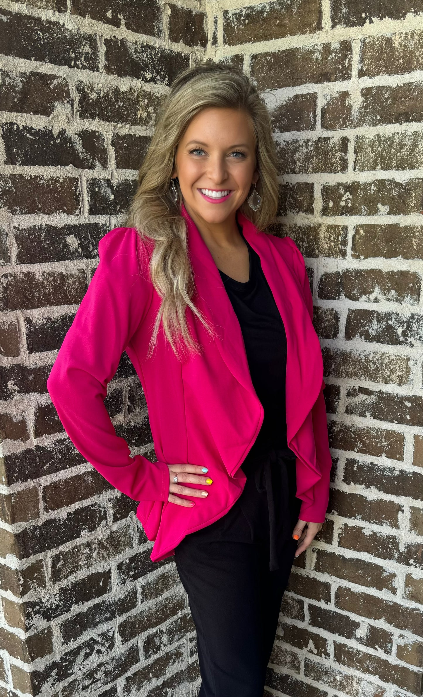 Blakely Blazer •  Fushia