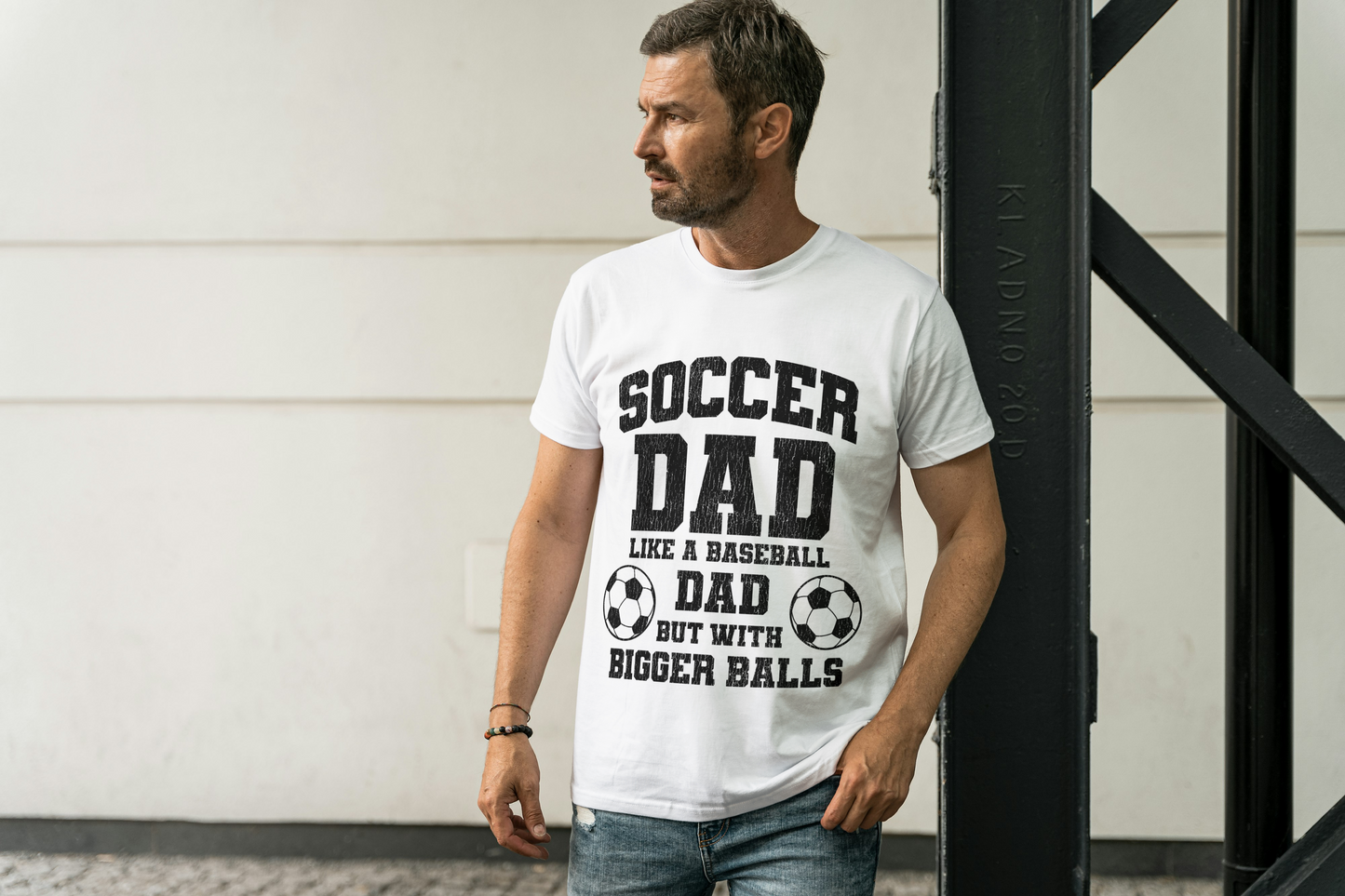 Soccer Balls Dad Tee